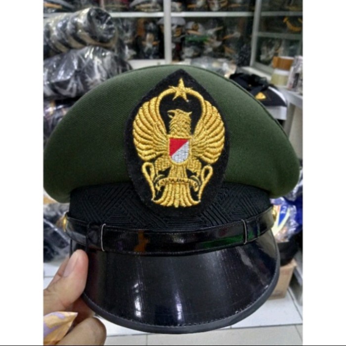 Jual Produk Terbaru Topi Pet Pdu Bintara Tni Ad Exlusive Ciputat