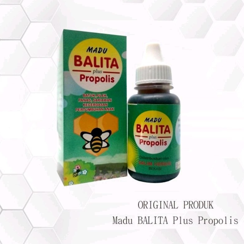 Madu Balita Plus Propolis Original - Madu anak dan balita