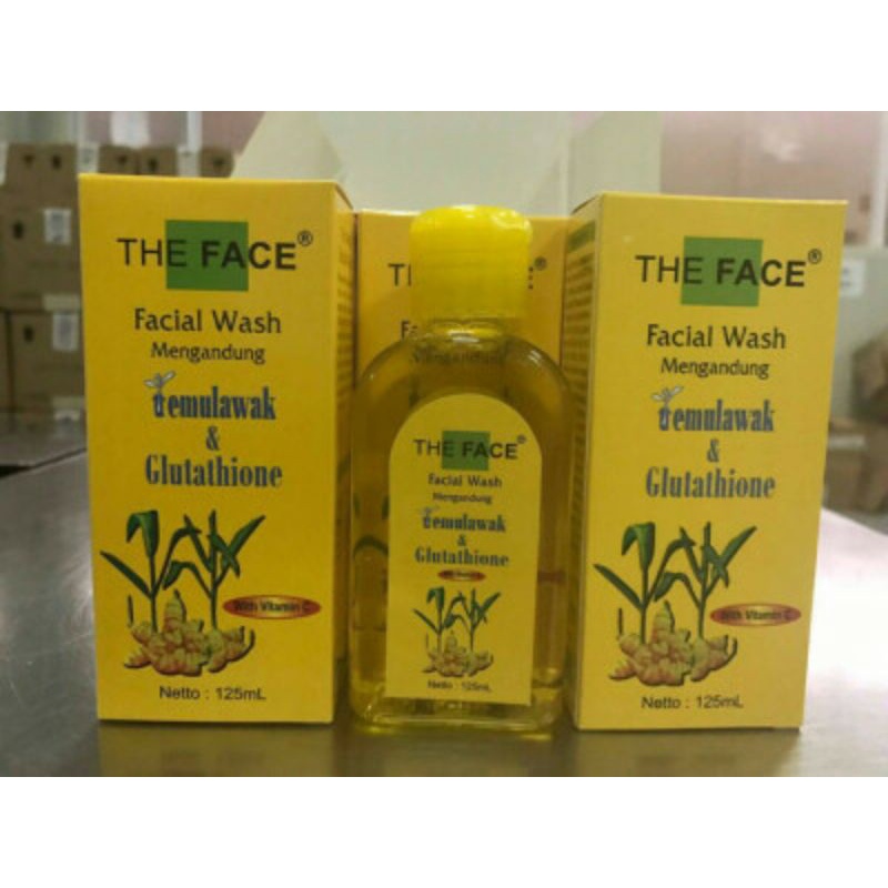 FACE WASH TEMULAWAK BOTOL ORIGINAL BPOM