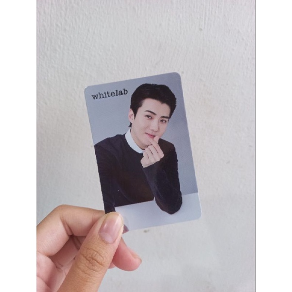OFFICIAL PHOTOCARD SEHUN X WHITELAB | PC SEHUN EXO