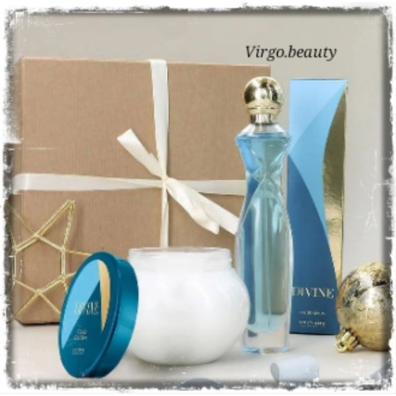 divine eau de parfum / divine perfumed body cream / deodorant
