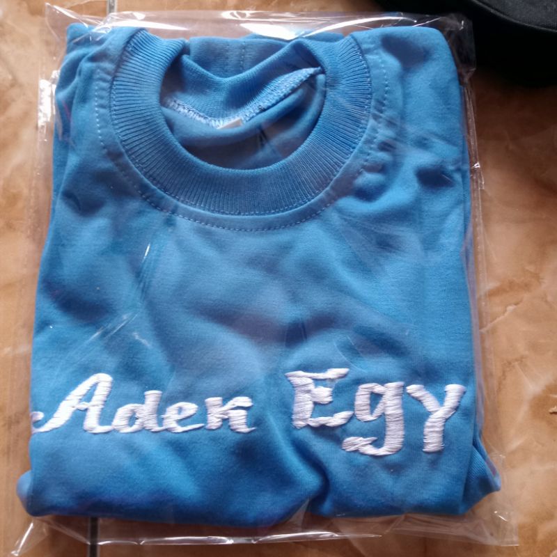 Baju Anak,Kaos Bordir Nama Anak-anak ,Kaos Custom Nama Suka2,Baju Free Bordir Nama