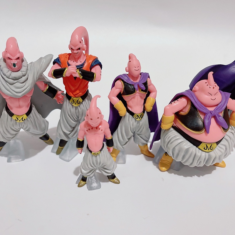 Dragon Ball ZERO Majin Buu Bentuk Lengkap 8banyak/Set Dragon Ball Z Anime Figure Action Figurines Koleksi Model Mainan