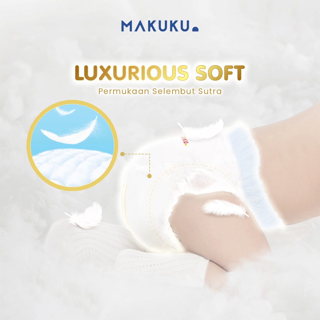 MAKUKU SAP Diapers Procare Celana XL32 Popok Celana Premium Lembut Mencegah Ruam Dan Anti Gumpal