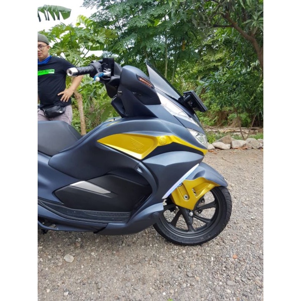 Body Costom Tangki Honda PCX 150 v2 Goldwing