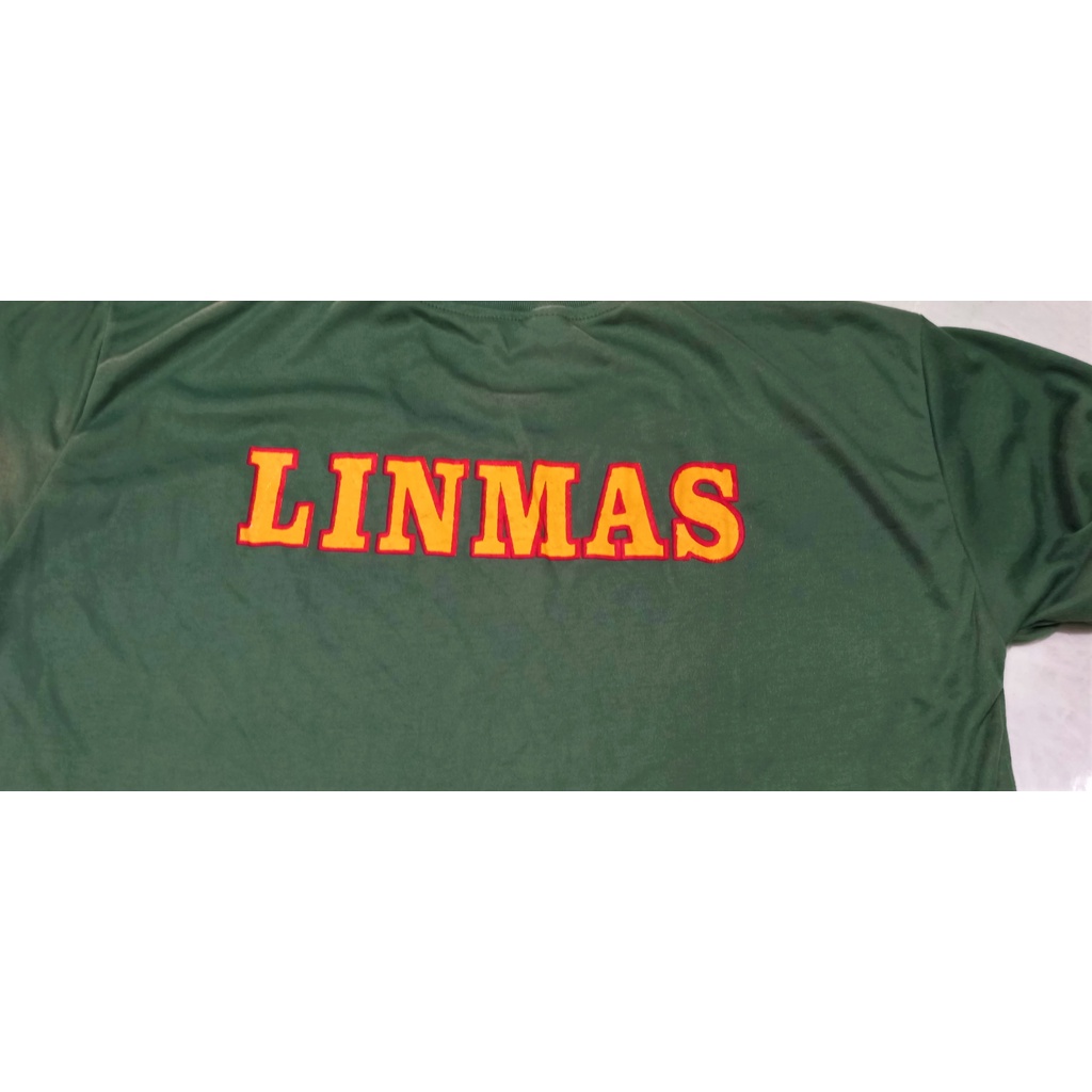 Kaos Oblong Linmas Hansip Hijau Gelap