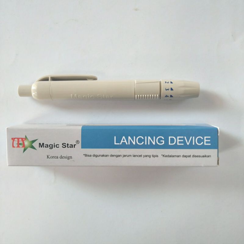 

Pen Lancing Device Magic Star Pen Bekam Plastik