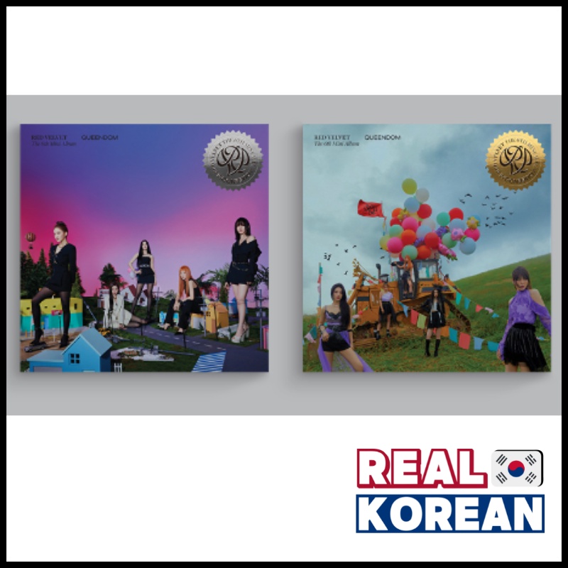 RED VELVET Album - QUEENDOM (QUEENS Ver) + Poster [ALBUM SEALED READY STOCK]