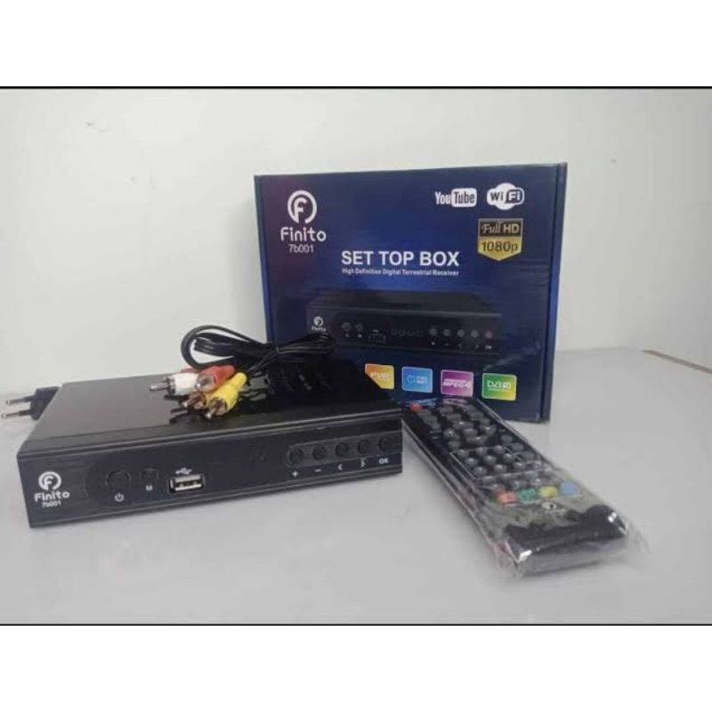 setop box tv digital finito