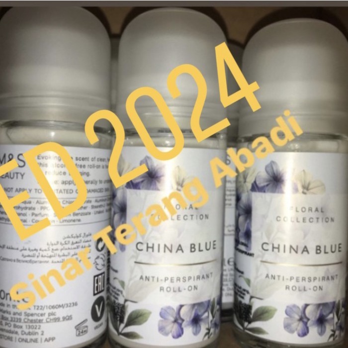 MARK & SPENCER DEODORANT CHINA BLUE 50ML