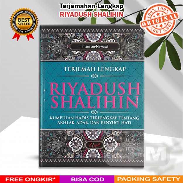 Buku Terjemah Lengkap Kitab Hadits Riyadush Shalihin Imam An-Nawawi (Ziyad)