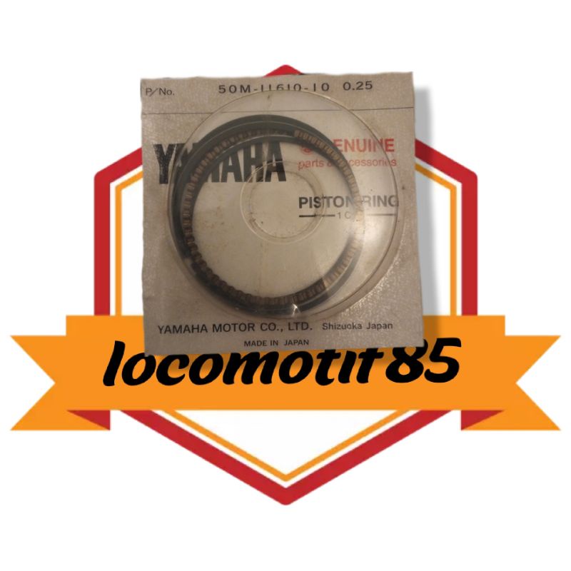 Ring seher piston Crypton Vega Jupiter lama Jupiter z Vega r oversize Os 25 original