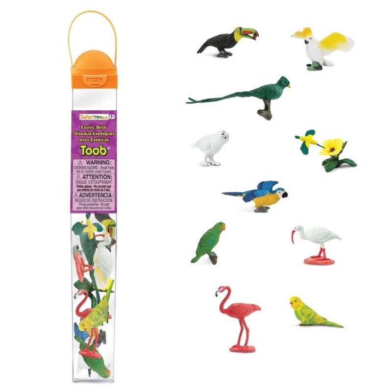 Safari LTD Toobs Exotic Birds