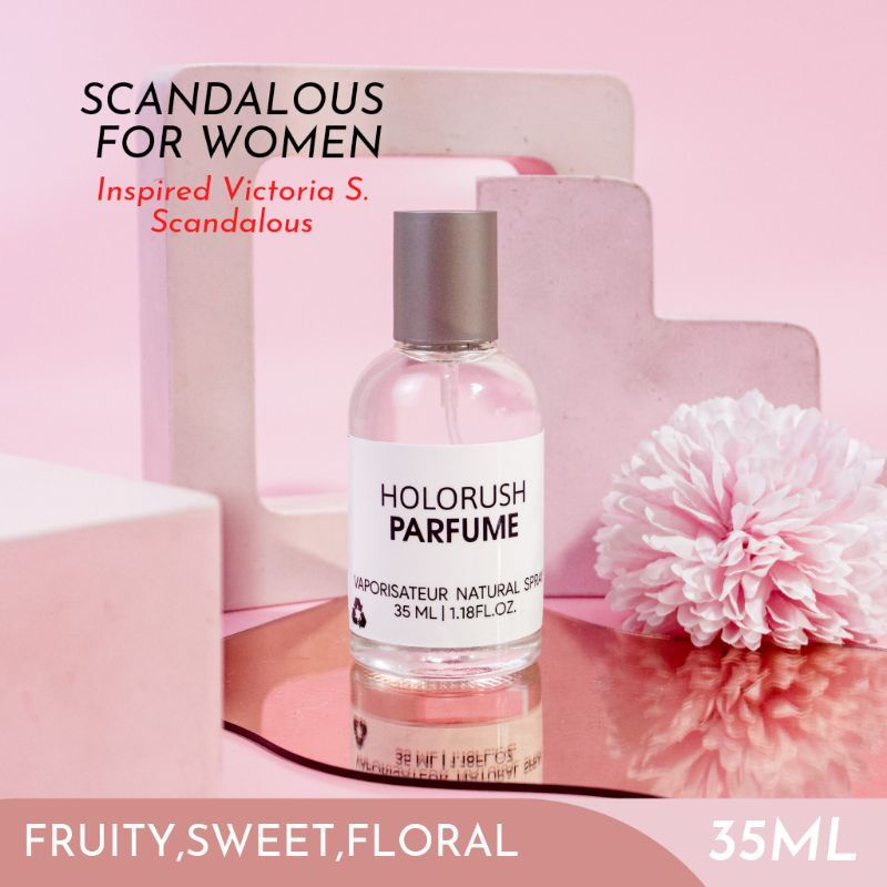 holorush Parfum Wanita Scandalous /Parfum Scandalous /Parfum Aroma Manis