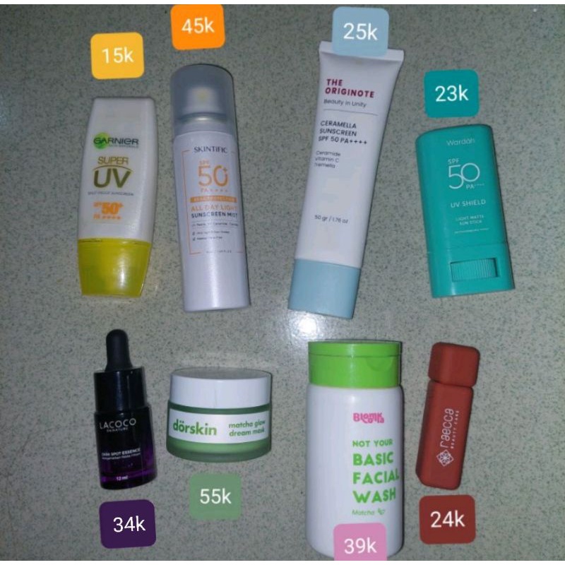 [PRELOVED SKINCARE] original no tipu², masi banyak smw kk