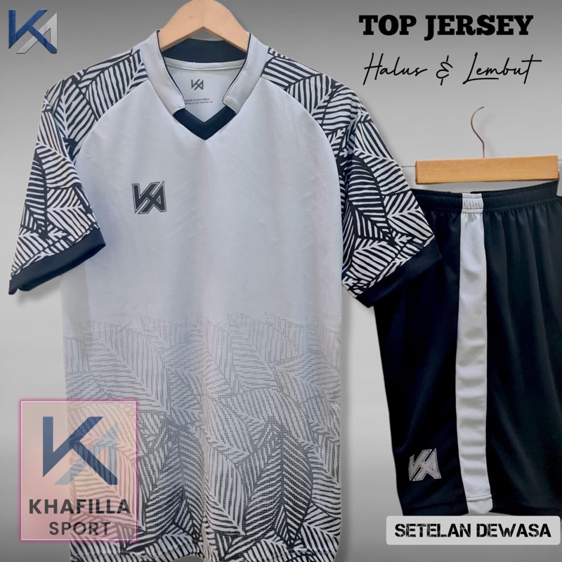 Jersey kostum stelan dewasa dan olah raga jogging