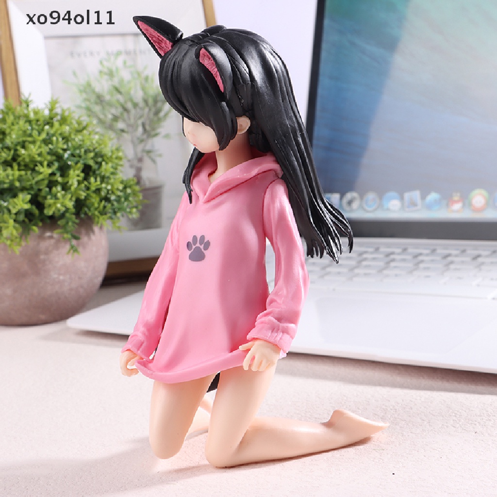 Xo Tokoh Anime Ripuka Action Figure Sexy Kat Meisje Cijfers Collection Model Mainan OL