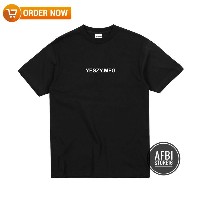 [ COD ] TSHIRT BAJU KAOS DISTRO YESZY.MFG / KAOS DISTRO PRIA WANITA