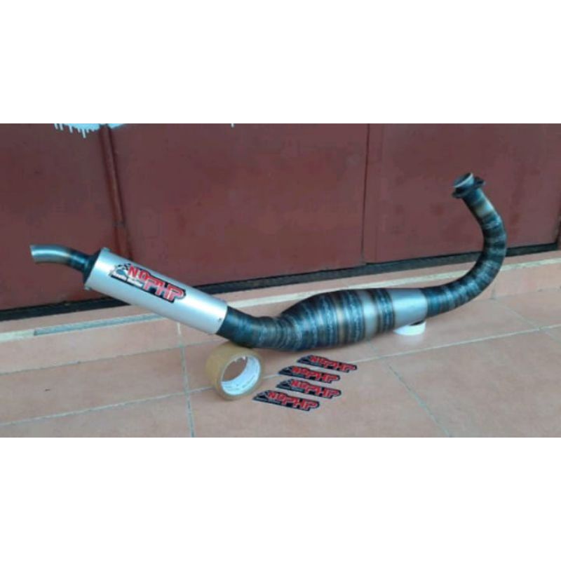 knalpot racing rx king kolong cobra selencer almu