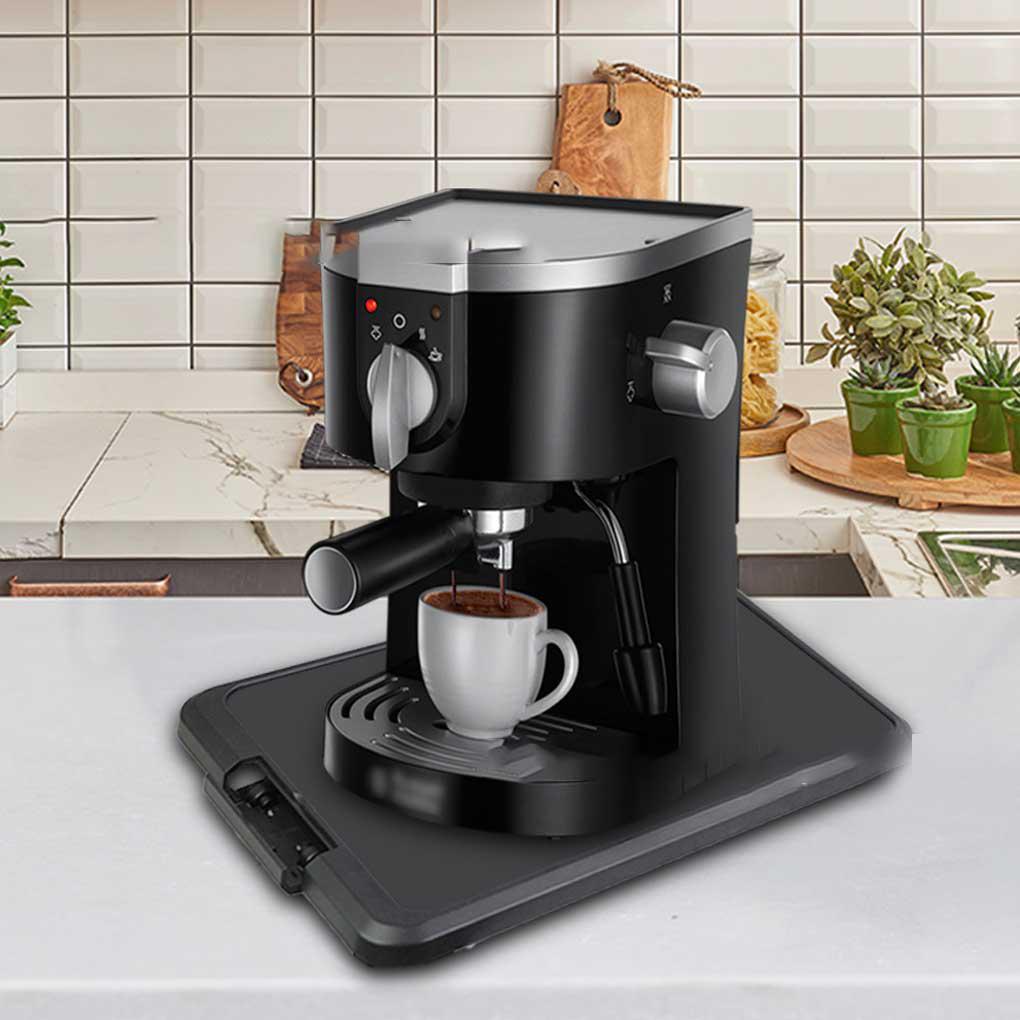 Coffee Maker Sliding Tray Cabinet Blender Mesin Penyimpanan Tabletop Aksesori Slider Bergerak Untuk Dapur Cafe Profesional