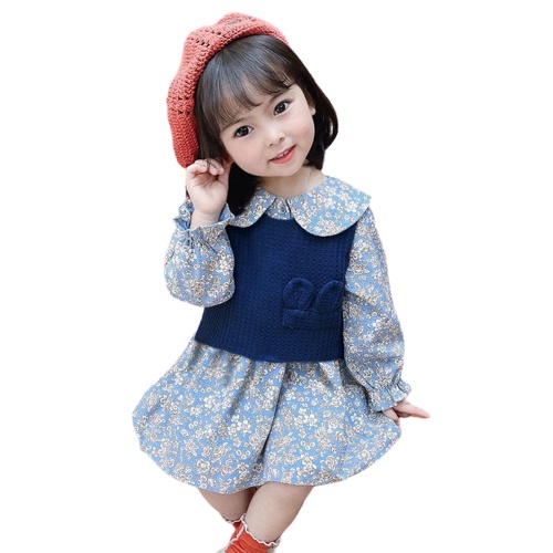 Zahra Dress Anak Perempuan Gea Bahan Katun | Pakaian Anak Terlaris Umur 1-6 Tahun