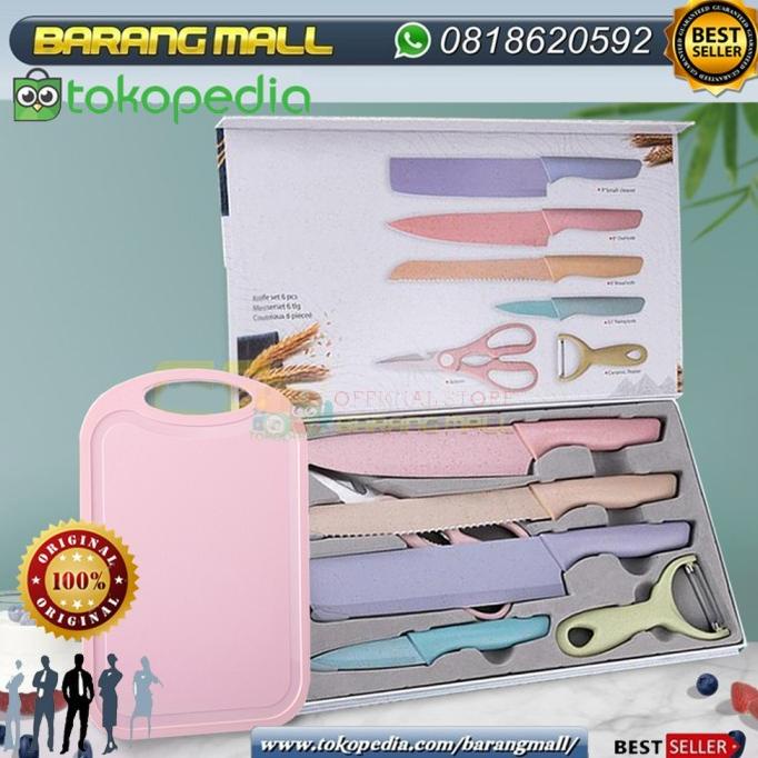 PISAU SET CHEF PASTEL Gratis TALENAN like oxone