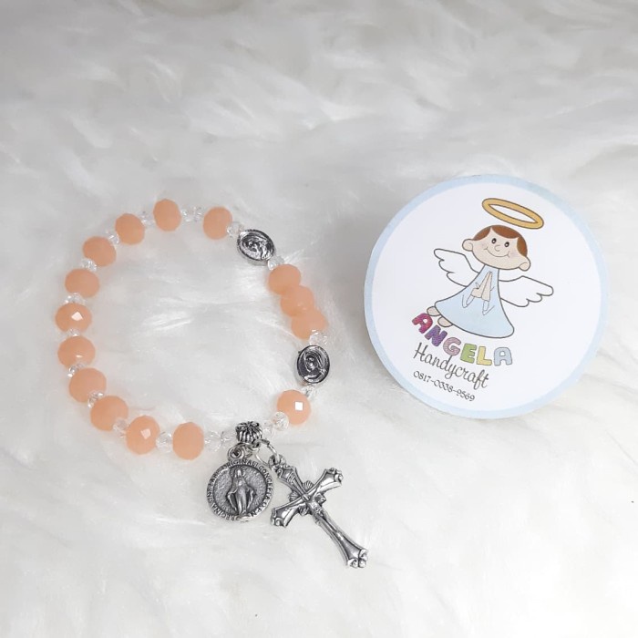 Rosario - Gelang Rosario Kristal Perak - Hollishop