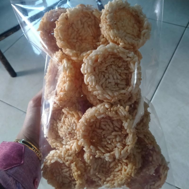 rengginan manis & gurih 1 bungkus besar khas Magelang rengginang oleh oleh khas Muntilan Magelang Jo