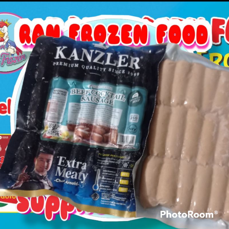 

KANZLER Beef COCKTAIL 250gr Sosis Sapi