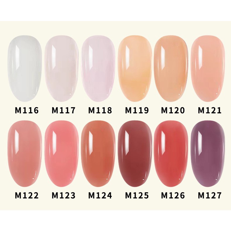 [ COD ] GEL POLISH 15ML 117COLOUR/CAT EYE/JELLY COLOUR/UV NAIL GEL POLISH/SOAK OFF/KUTEK GEL 81-127