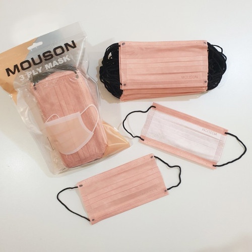 MASKER 3 PLY isi 50pc / FACE MASK / DISPOSABLE MASK / MASKER 3PLY EARLOOP ISI 50pc