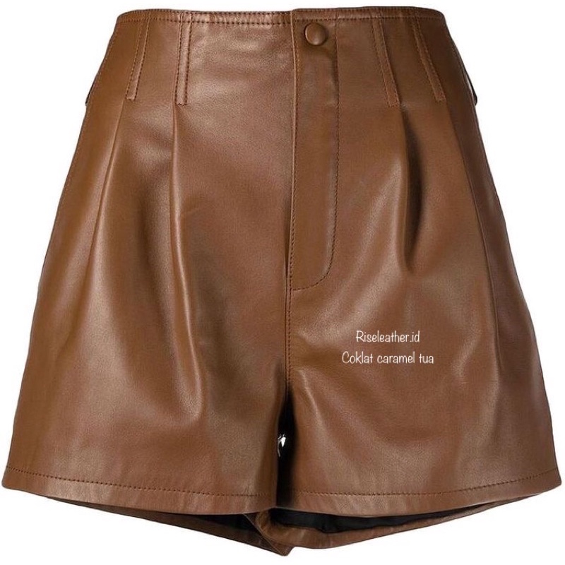 Celana pendek wanita/ Hots pants Leather vintage