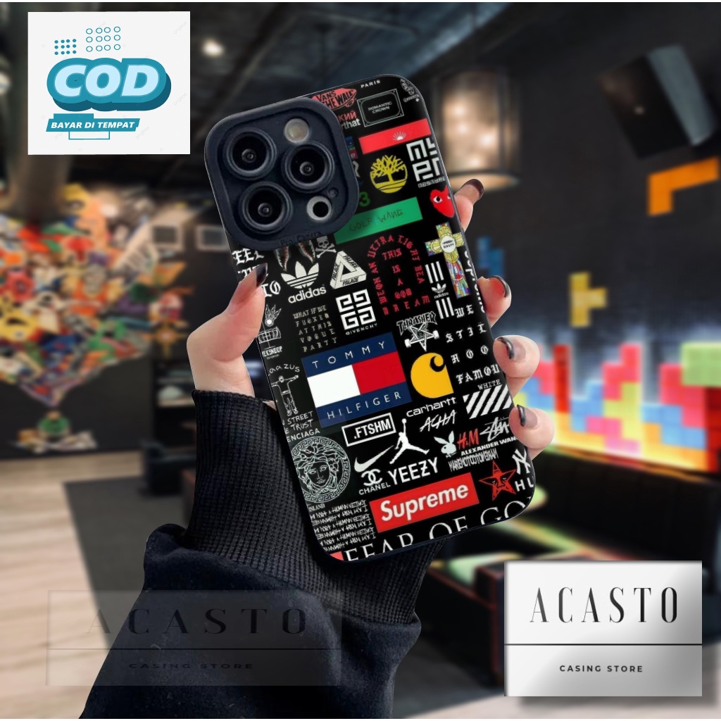 ACASTO Softcase Procamera SAMSUNG J1 Ace/ J2 PRIME/ J2 PRO/ J2 CORE/ J4 2018/ J4+ motif fashion gamb