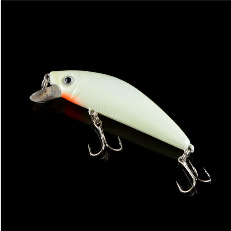 Kail Pancing Bentuk Ikan Umpan Pancing Bentuk Ikan Kecil Luminous Alice Fishing Bait Blackfish 8.2cm