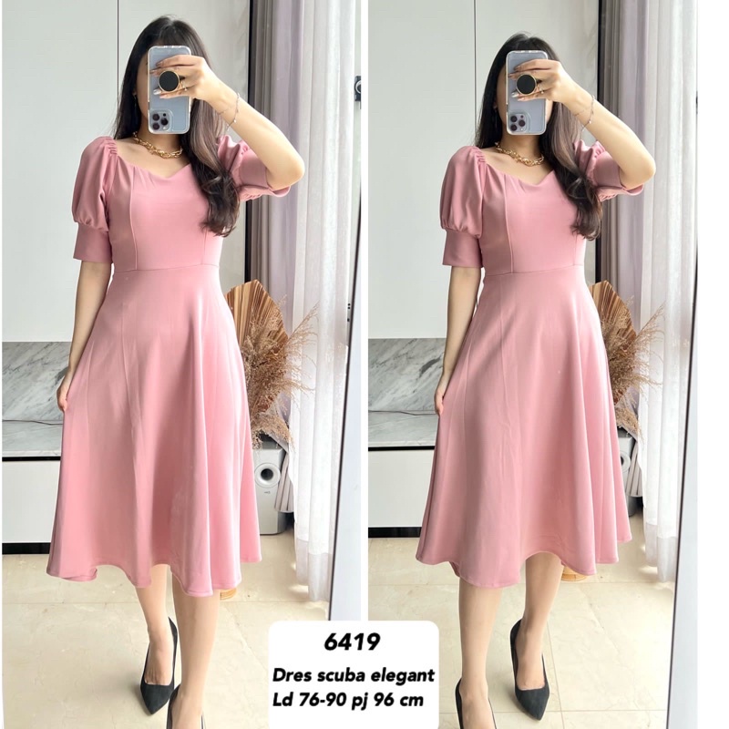 DRES SABRINA SCUBA 6419 MV_IMPORT