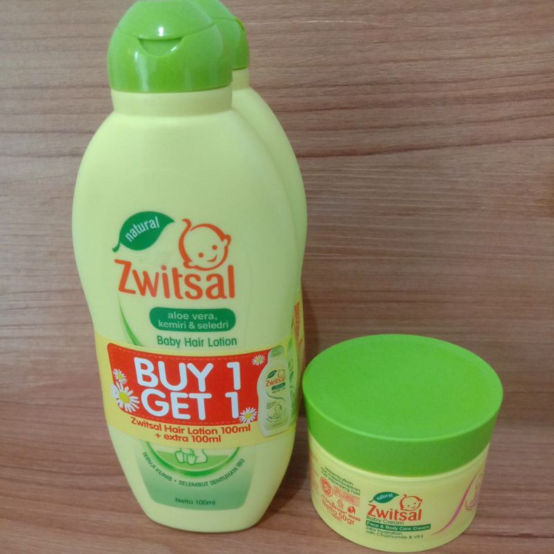 ZWITSAL BABY HAIR LOTION BUY 1 GET 1 FREE BABY CREAM 50M