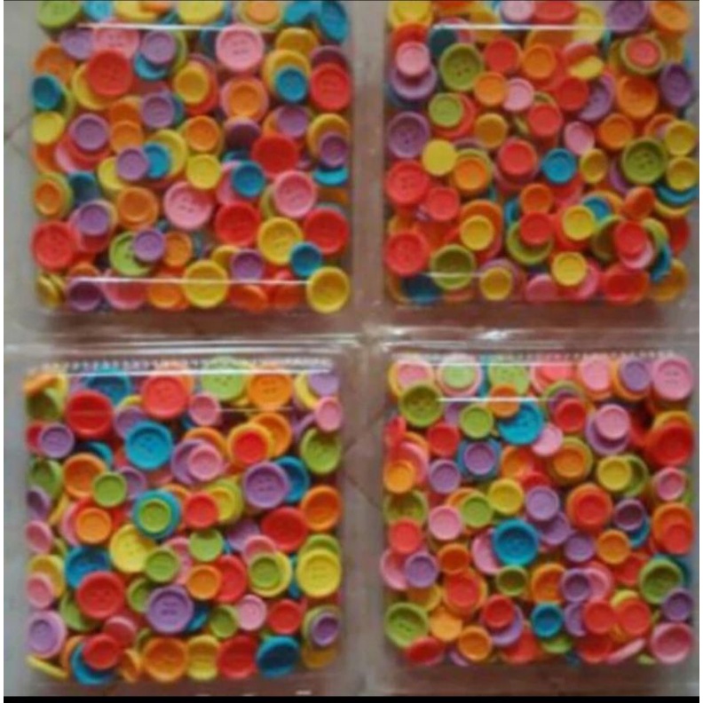 

cokelat praline motif kancing 1 kilo