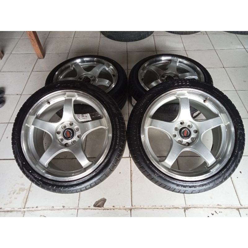 Jual Velg Bekas Racing Lenso Ring Ban Lebar Et Pcd