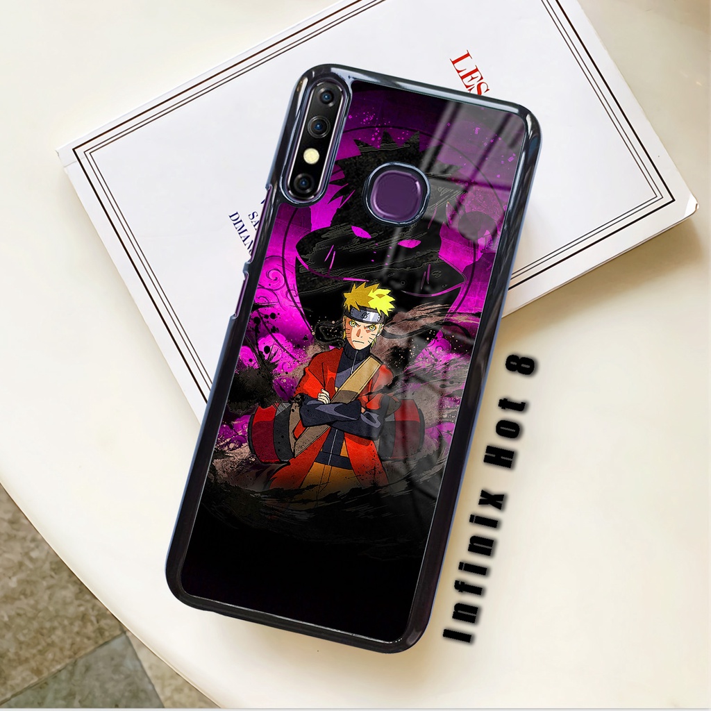 (SV72) Case Kilau Infinix Hot 8 | Hot 8 | Casing Hp Infinix | Pelindung Smartphone | Motif Anime