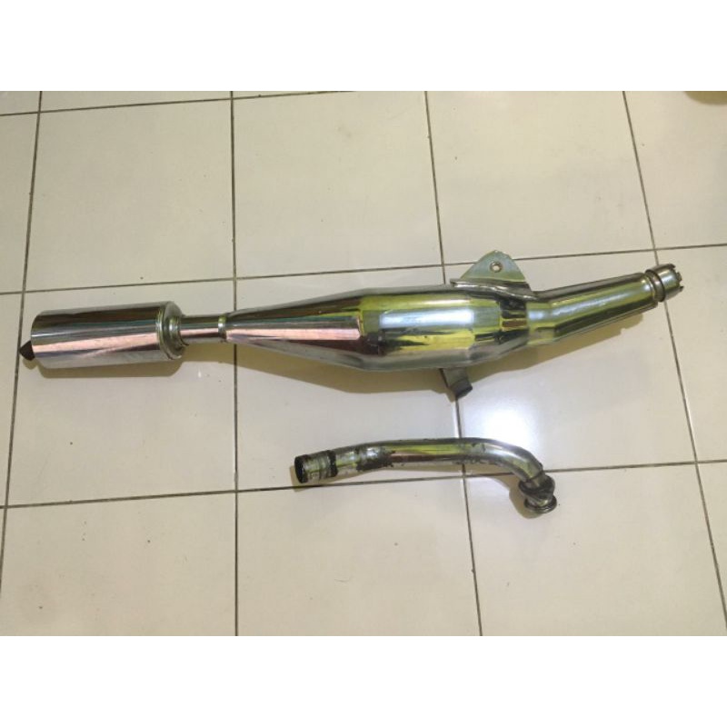 Knalpot Standar Yamaha Fizr Original