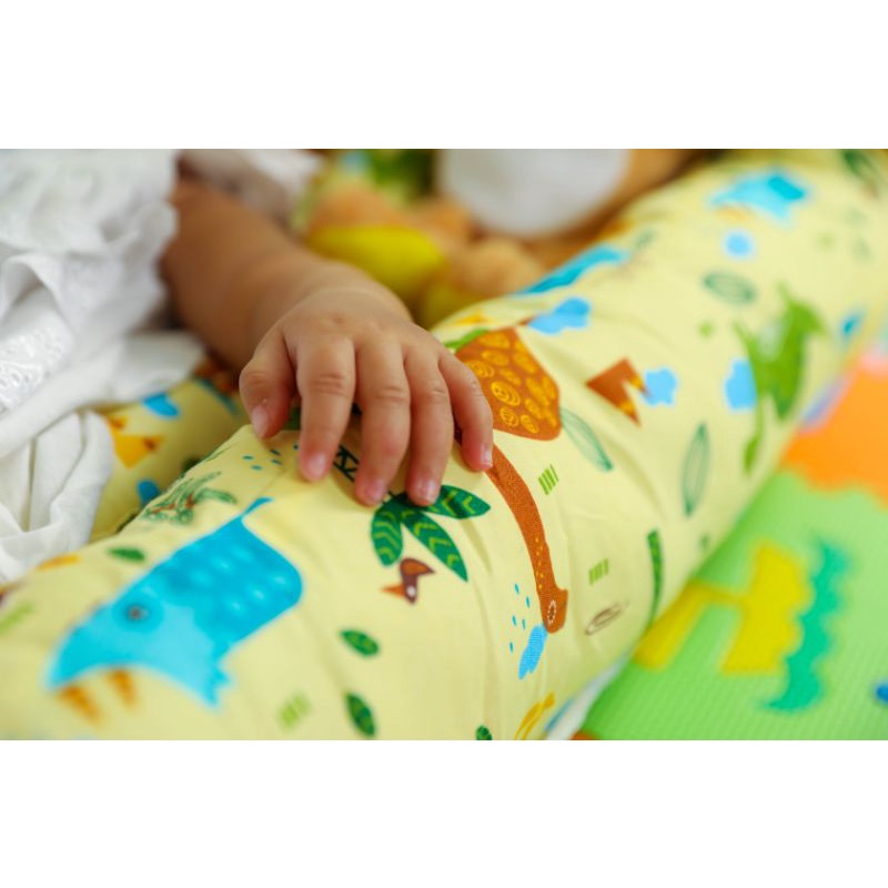 KASUR BAYI KELAMBU PLUS BADCOVER LENGKAP BERANEKA MOTIF