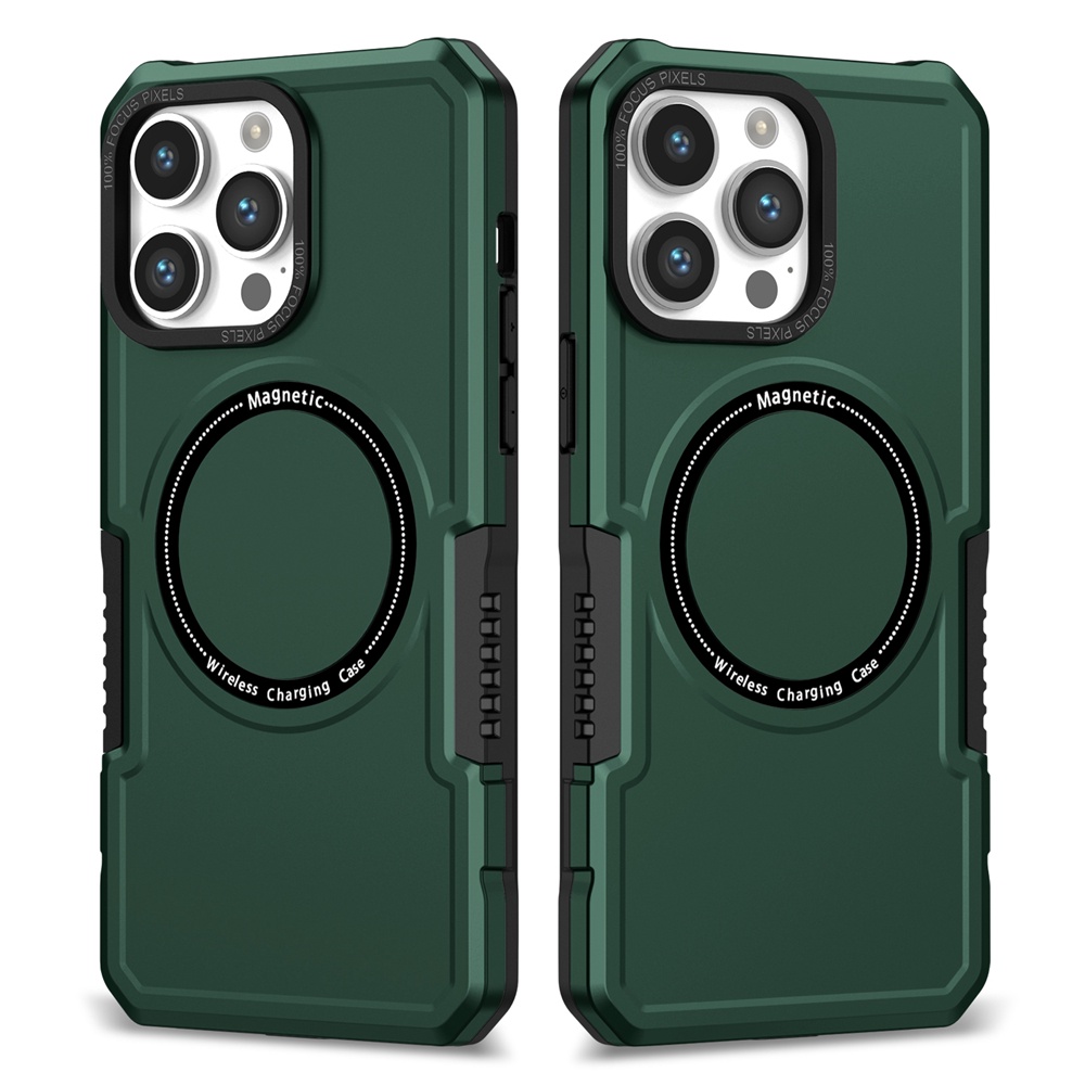 Casing 3in1 Armor Magnetik 3in1 Untuk Iphone14Plus13 14 Pro Max 11 12 Pro Max Shockproof Case Cover Super Anti Jatuh iPhone