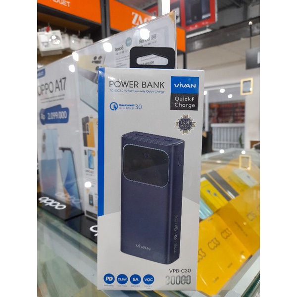 Power Bank 30000mAh vivan vpb-c30