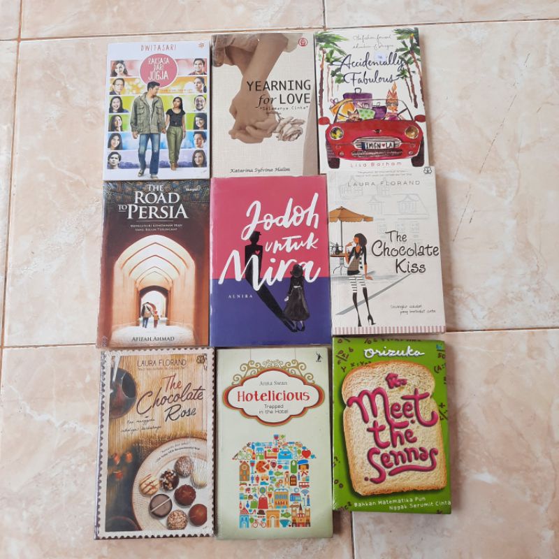Obral Buku Murah / Novel Teenlit / Cerita Remaja Masa SMA