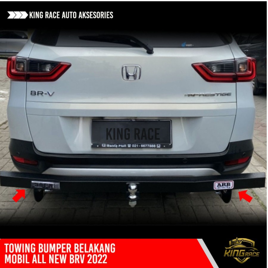 Jual Towing Bar Besi Arb Bumper Belakang Mobil All New Brv Shopee Indonesia