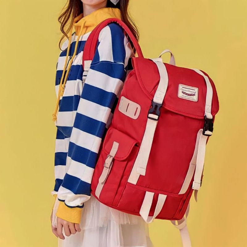 Tas Gendong Ransel Wanita Jumbo Sekolah Backpack Traveling