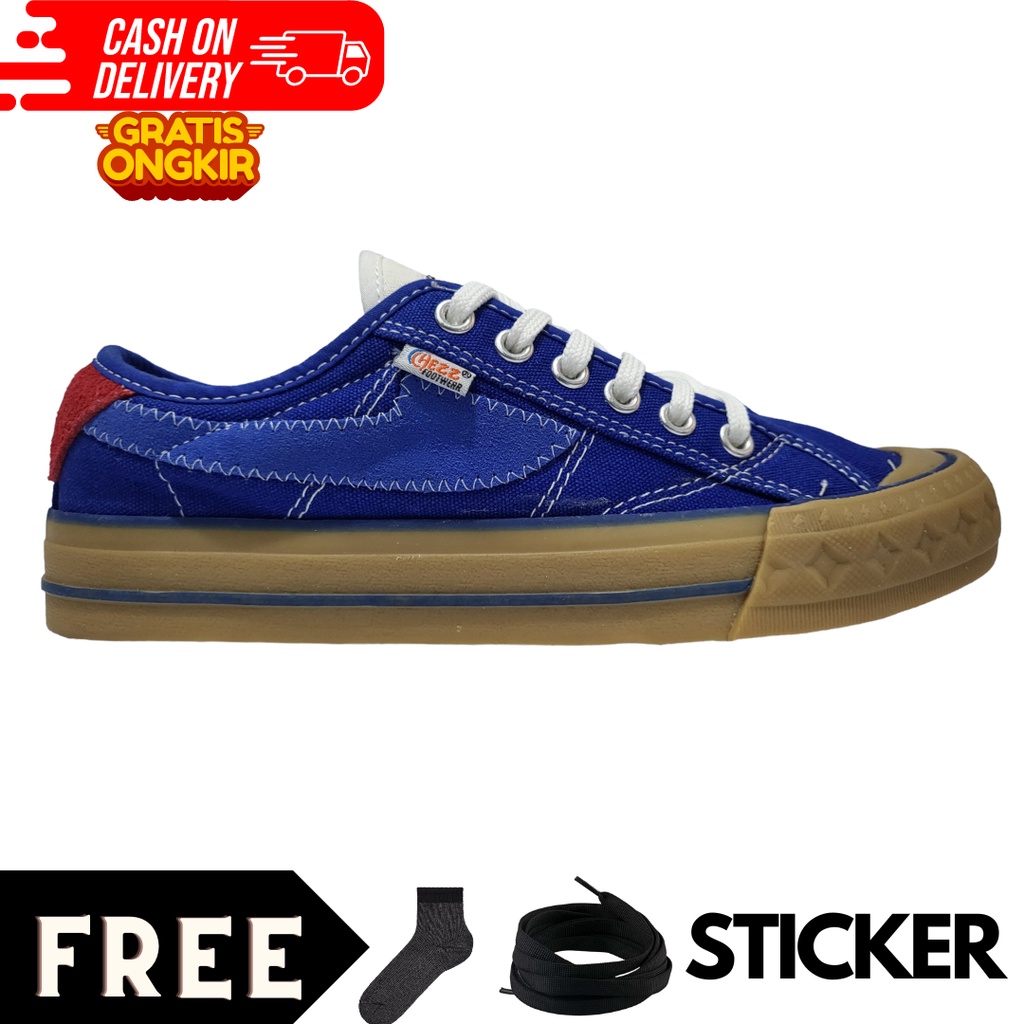 SEPATU CHEZZ ZELOZ BLUE GUM PRIA/WANITA