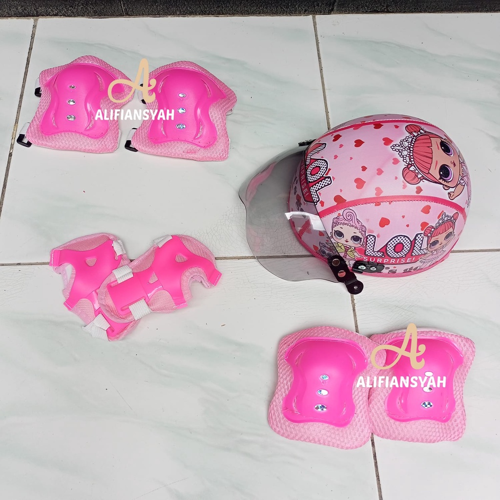 Helm sepatu roda / helm anak anak dan dekker