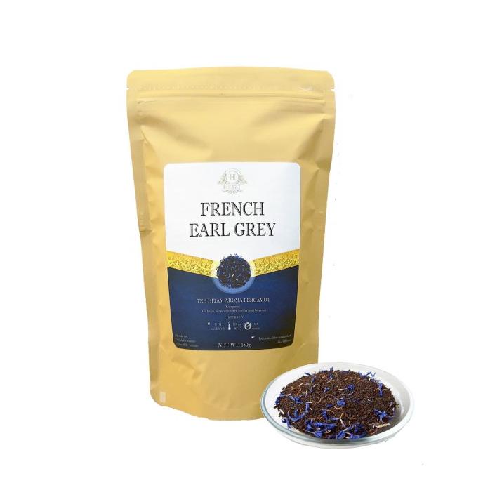 

French Earl Grey Black Tea Bergamot Oil Special Blend Teh Hitam Pouch