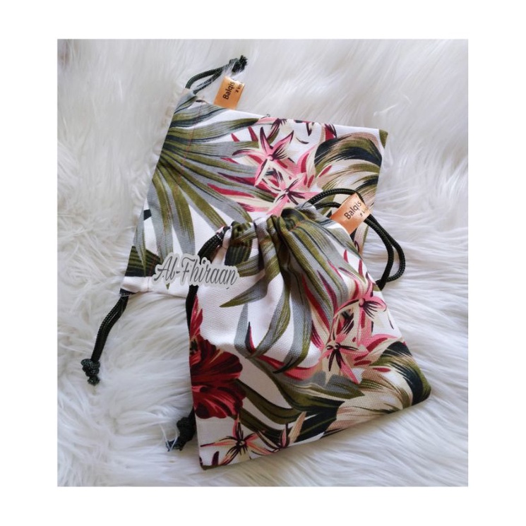 Souvenir Pouch yasin  [LENGKAP NAMA LABEL&PACKING]